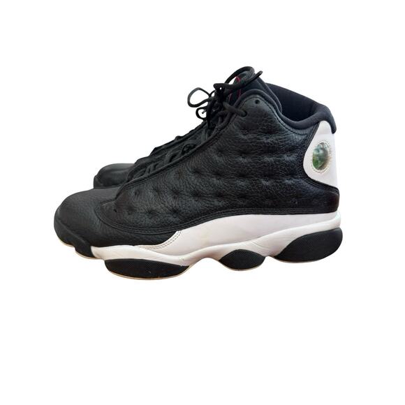 Size 9.5 Air Jordan 13 Retro Reverse He Got Game Black White Sneakers Shoes main image 6